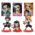 thumbnail image 3 of Q.ver-figura DE ACCIÓN DE Kimetsu no Yaiba, Nezuko, Tanjirou, Zenitsu, Giyuu, Inosuke, Demon Slayer, juguetes de Anime en PVC, 3 unidades por juego, 3 of 4