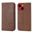 thumbnail image 2 of Tarise for Apple iPhone 14 Cases Covers, PU Leather Shockproof Flip Folding Kickstand Card Holder Pocket Wallet Wrist Strap Handbag Magnetic Closure Women Men Case Cover for iPhone 14 6.1 inch, Brown, 2 of 9