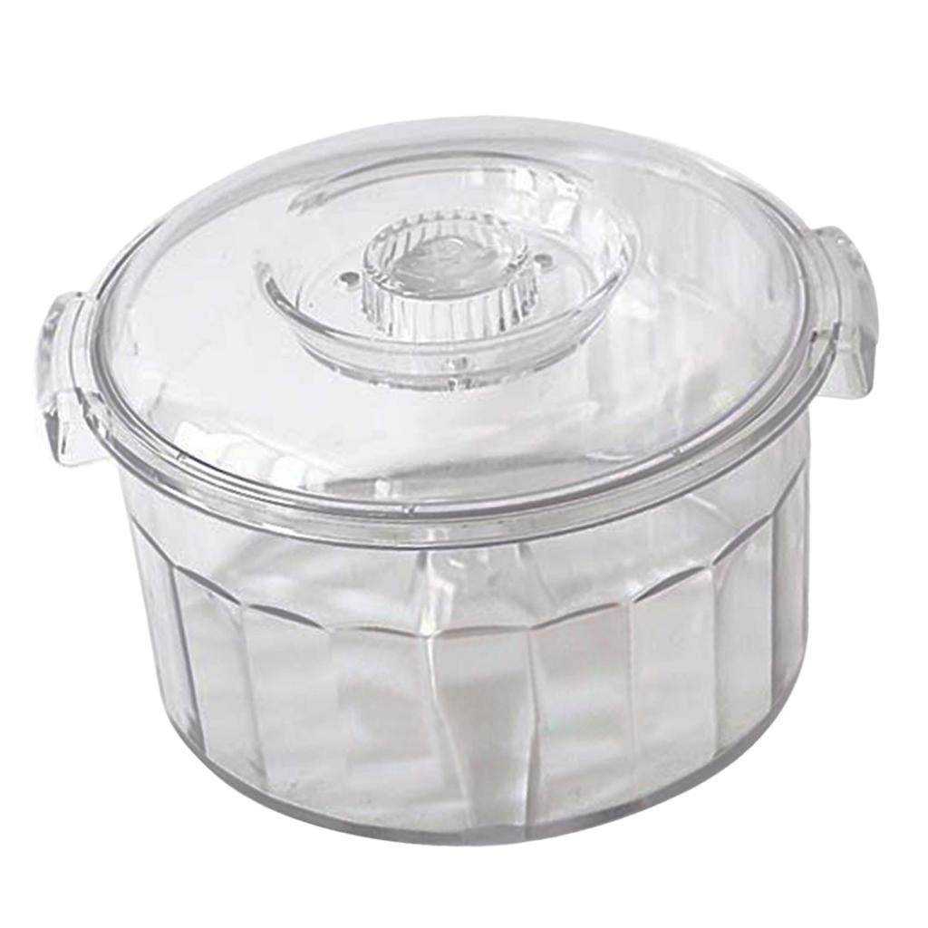 FVDPWYE Polisher Drum Pot Polisher Box Stable Easy to Use Multipurpose Jewelry Polishing 32cmx30cmx16cm