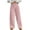 14#Pink, variant on Women's Fuzzy Lounge Pants Comfy Warm Fleece Pajama Long Pants Drawstring Elastic Waist Wide Leg Bottoms Black M