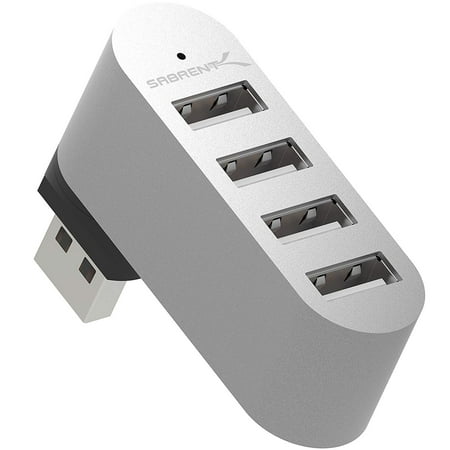 UPC: 0819921011862 | Sabrent Premium Mini 4-Port Aluminum USB 2.0 Rotating Hub (HB-UMMC)