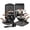 Black, variant on Sophia & William 12 Pieces Kitchen Nonstick Granite-Coated Cookware Set - Bgrey