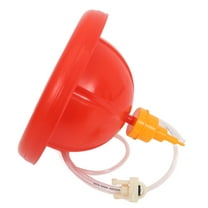 Zehuanyu 1 Set Chicken Feeders And Waterers Quail Watering System Waterproof Chicken Feeder Poultry Waterer Chicken Water Bowl Automatic Poultry Waterer For Chickens