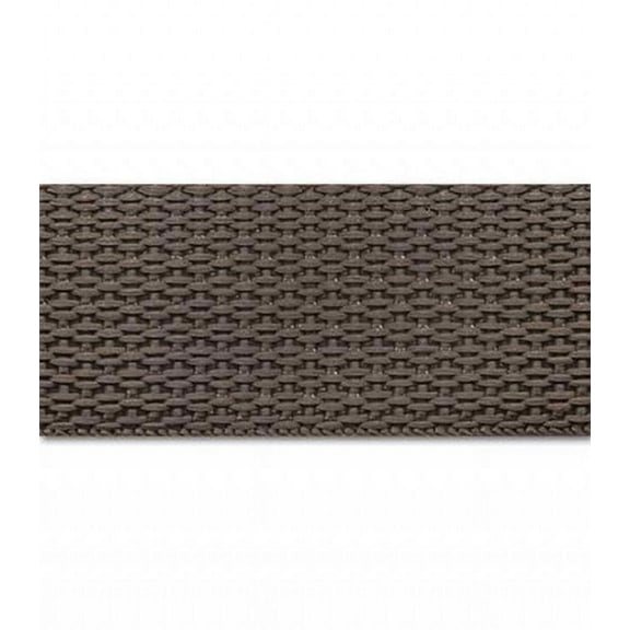 BROWN 1 INCH POLYPROPYLENE WEBBING