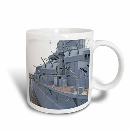 3dRose USS Alabama Battleship Memorial Park Mobile Alabama - US01 MGI0027 - Mark Gibson, Ceramic Mug, 11-ounce