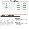 thumbnail image 3 of Womens Bras Women's Camouflage Fashion Sports Bra Beautiful Back No Steel Ring Bra Fitness Yoga Sports Bras Plus Size Bras for Women, 3 of 7