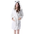 thumbnail image 1 of Richie House Women's Bathrobe Robe with Two Ears RHW2498, 1 of 7