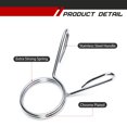 thumbnail image 2 of 2Pcs Spring Clip Collars 2 Inch Barbell Clamps Dumbbell Clips Weight Bar Clips for Weightlifting, Powerlifting, Strength Training, 2 of 6