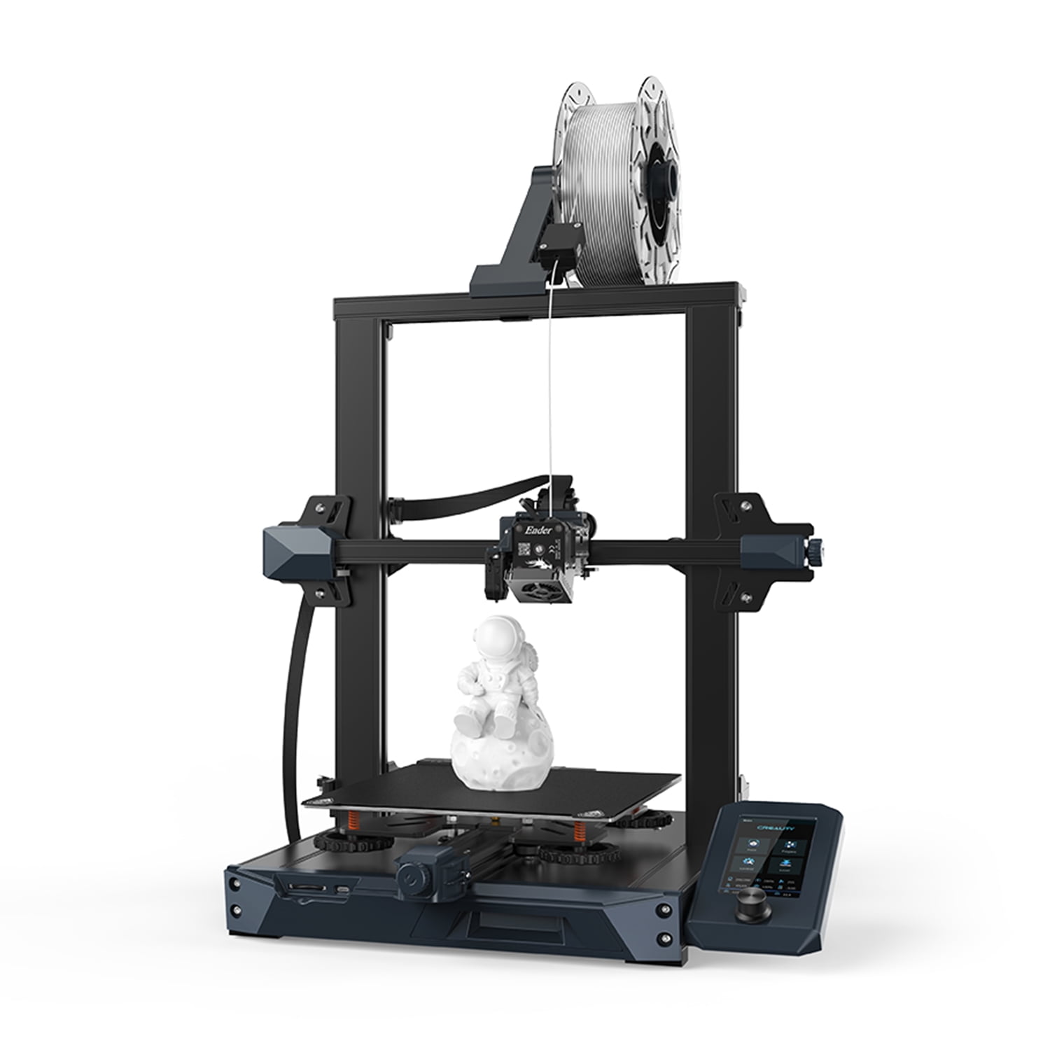 Creality Ender-3 Desktop 3D Printer FDM 3D Printing 220*220*270mm8.6*8.6*10.6in Build Size with Direct Extruder PC Spring Steel Printing Platform Resume Printing Function Dual Z- Compatible with PL - Walmart.com