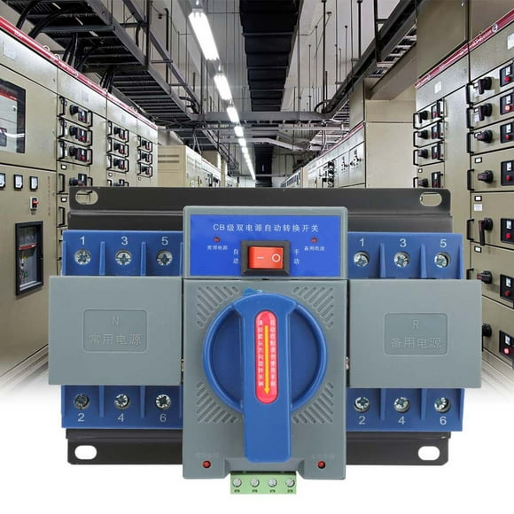 Automatic Transfer Switch, Auto Transfer Switch, 63A Dual Power 3P Banks For Shops