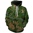 thumbnail image 4 of Nueva sudadera con capucha para hombre Heroes of Might and Magic con estampado 3D, moda de otoño para hombre, sudadera de gran tamaño para actividades al aire libre, 4 of 5