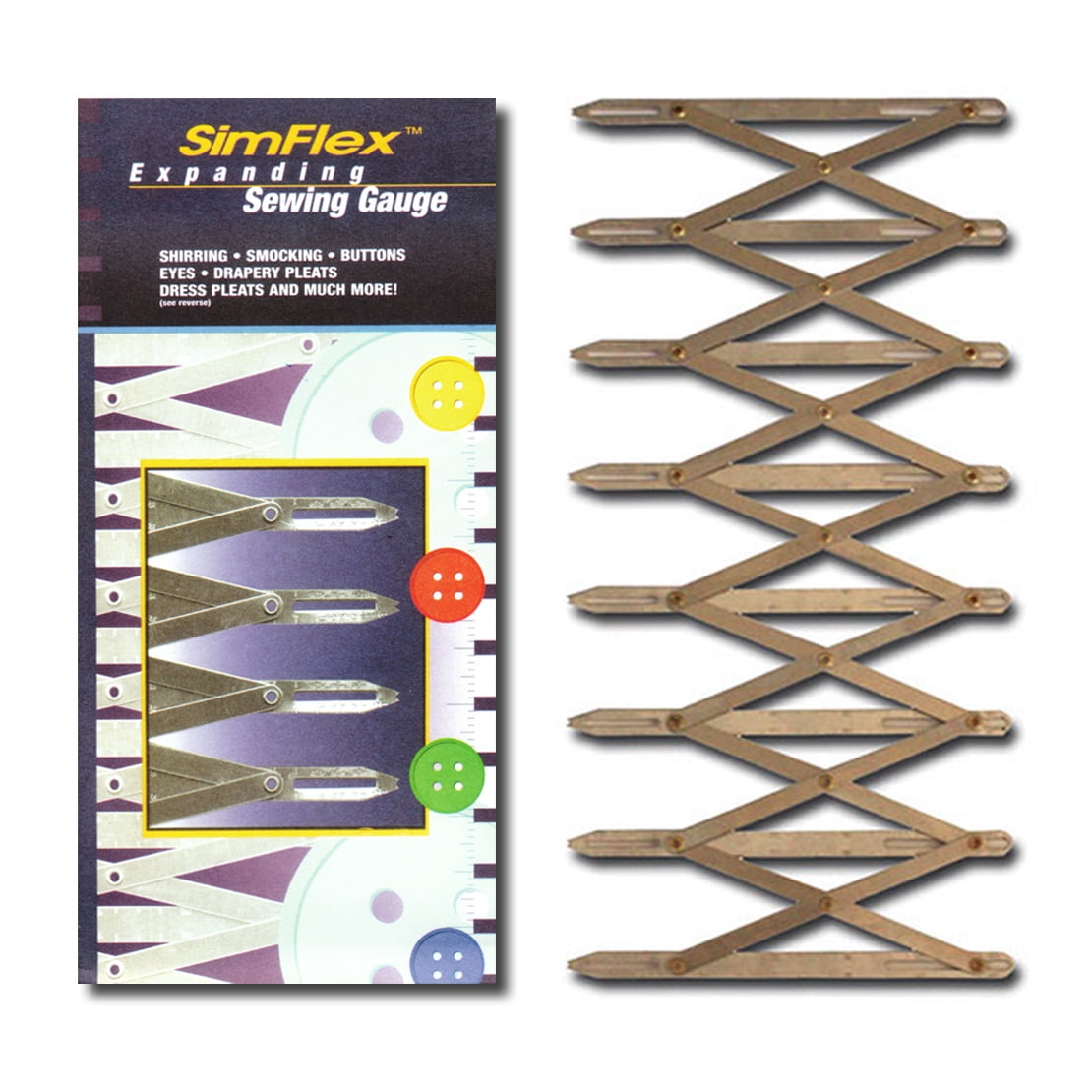 Simflex Expanding Sewing Gauge - Walmart.com