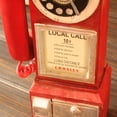 thumbnail image 3 of Vintage Rotate Classic Look Dial Pay Phone Model Retro Booth Home Decoration Ornament(Black), 3 of 5
