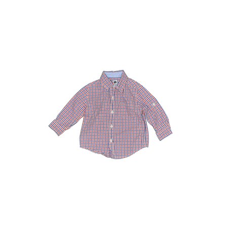

Pre-Owned Janie and Jack Boy s Size 6-12 Mo Long Sleeve Button-Down Shirt