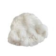 thumbnail image 5 of Gorro de felpa de nube de otoño e invierno para mujer, gorro de piel de conejo cálido de estilo coreano, gorro de lavabo peludo pequeño con apariencia de cara y circunferencia de cabeza, 5 of 5