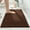Coffee CO, variant on Chenille Carpet Non-Slip 40x60cm Bath Mat All-Season Bedroom Soft Dense Short Pile Polyester Spandex Absorbent Modern Rug Floor Entryway Living Room