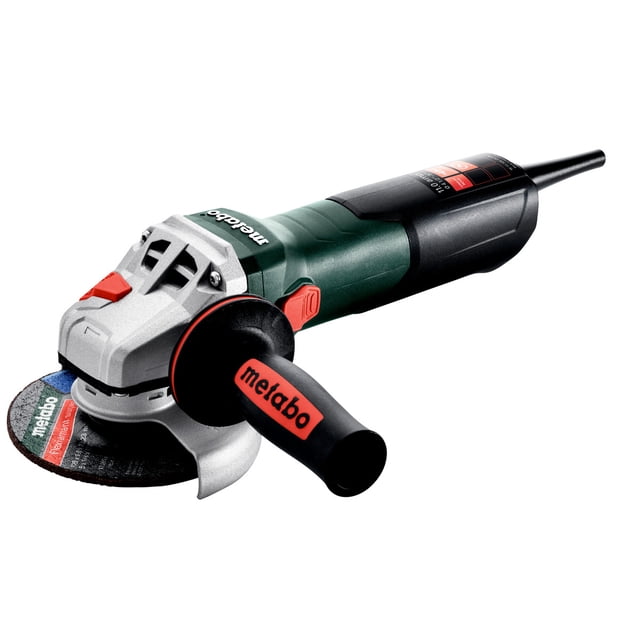 Esmeriladora 5' Metabo Motor Long Life 1100 watts 11000 RPM Hecha en Alemania