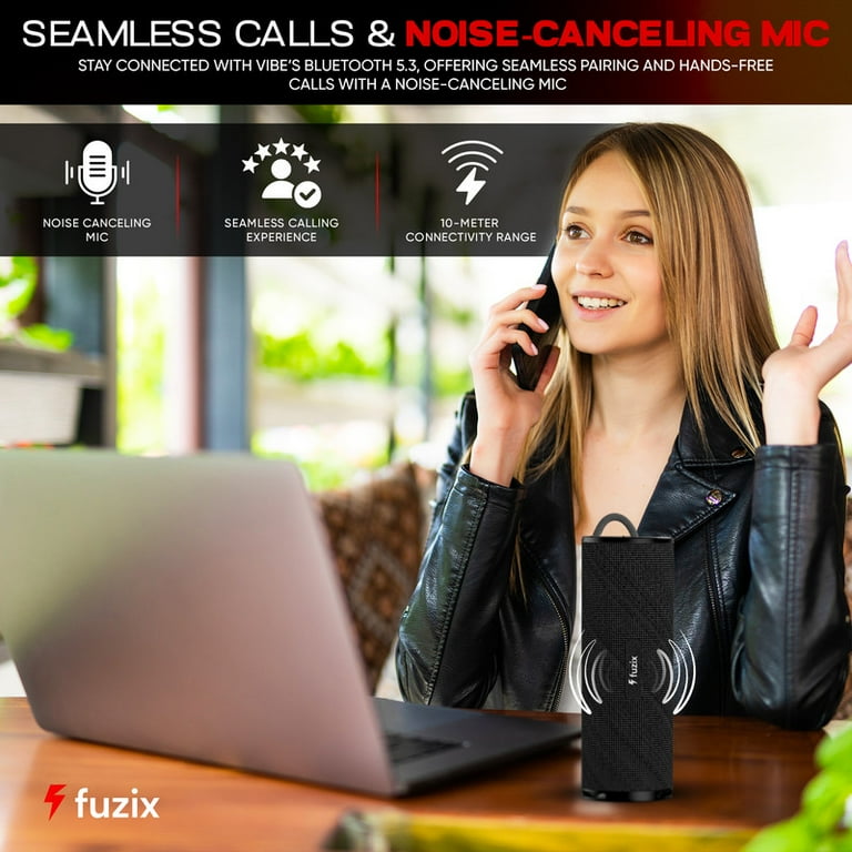 Vibe Portable Wireless Bluetooth Speaker by Fuzix – 7W High