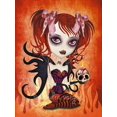 thumbnail image 1 of Kit de pintura de diamantes 5D DIY, niña, fantasma, Princesa de Halloween, mosaico de diamantes completo Cuadrado y Redondo, bordado, punto de cruz, decoración del hogar, 1 of 4