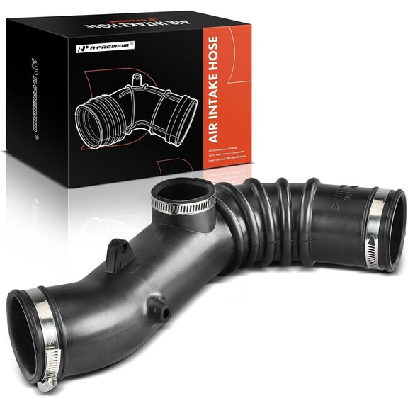 A-Premium Engine Air Intake Hose Tube W/Clamps [fits DOHC, 4Cyl 2.2L, Gas] Compatible with Toyota Camry 1992-1995, Sedan & Coupe & Wagon Only, Replace# 17881-74390,1788174390