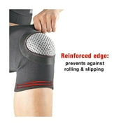 ACE Brand Compression Knee Support, L/XL, Black, 1 Support