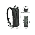 thumbnail image 4 of Mochila Hidratación Ciclismo Xtellar negro Campismo+bolsa De Agua 3l, 4 of 4