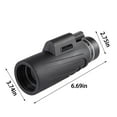thumbnail image 2 of Dual Focus 40x60 Monocular Optics Telescope for Bird Watching, Hunting Expeditions, Camping Essentials, Hiking Trips, and Concert Viewing, Featuring Smartphone Mount, 2 of 9