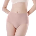 thumbnail image 6 of Kmdttou Summer Clearance!Women's Ladies Comfortable Large Size Avoidance Crotch Line Abdominal Contraction Panties Hight Waiste Underpants (Available in Plus Size), 6 of 7
