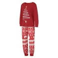 thumbnail image 2 of Louist Christmas Pajamas Family Matching Sleepwear Xmas Nightgown for All of Families, 2 of 9