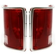 thumbnail image 3 of New Pair of Halogen Tail Light Lens Compatible With Chevrolet K30 Silverado Crew Cab Pickup 4 Door 7.4L 1977 1978 1979 1980 1981 1982 1983 1984 1985 1986 By number GM2807901 GM2806901 5965772 5965771, 3 of 3