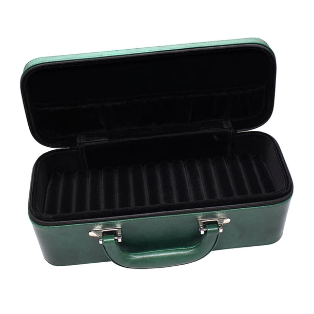 Caja de Brazalete Portátil Hugo Bandeja de exhibición de pulsera Verde