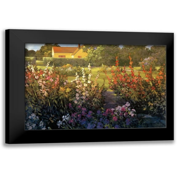 Craig, Philip 14x11 Black Modern Framed Museum Art Print Titled - Farm Garden