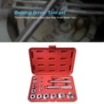 thumbnail image 4 of THORMN 17 Pcs Roulement de Roue Joint de Course Buisson Conducteur Outil Maître Axe en Aluminium Ensemble Auto Outils de Réparation de Voiture avec Boîte de Rangement, 4 of 9