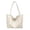 Off White, variant on KXF Soft PU Leather Tote Bag for Women Large Work Tote Handbag Top Handle Satchel Purse Weekender Bag Casual Shoulder Bags for Travel Beach Gym