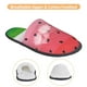 thumbnail image 3 of Balery Watermelon Pantuflas de Casa de Felpa Silenciosas con Diseño Estampado, Zapatillas Cómodas Antideslizantes de Algodón para Interior-Medium, 3 of 8