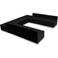 thumbnail image 1 of Flash Furniture Hercules Alon 8 Pièces de Réception en Noir, 1 of 7