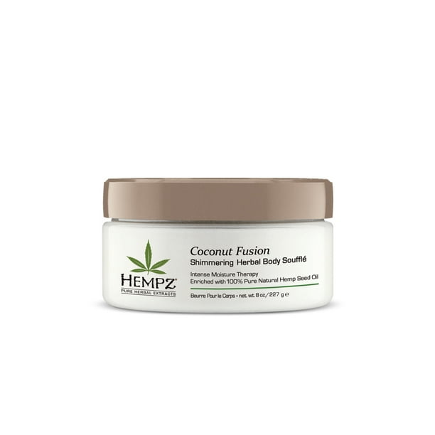 Hempz Coconut Fusion Herbal Shimmering Body Soufflé 8oz