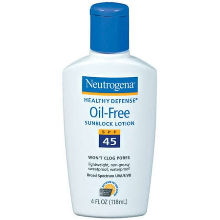 Neutrogena Healthy Defense Sunblock Lotion, 4 oz