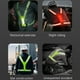 thumbnail image 4 of Sonducket Correas de chaleco reflectante LED con cinturón elástico Reflector ajustable de alta visibilidad 3 modos corredores para correr de Ropa Deportiva, Zapatos Blanco, 4 of 6