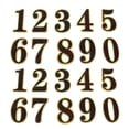thumbnail image 1 of 20pcs 0-9 Acrylique Numéro Signe Plaque Moderne Numéro Maison Hôtel Adresse Chiffres Plaque Autocollant Signe, 1 of 7