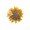 Gold, variant on Vintage Bee Daisy Brooch Personality Sunflower Corsage Pin-gold