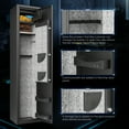 TELAM Gun Safe for 6 Rifle, Storage for Long Rifles