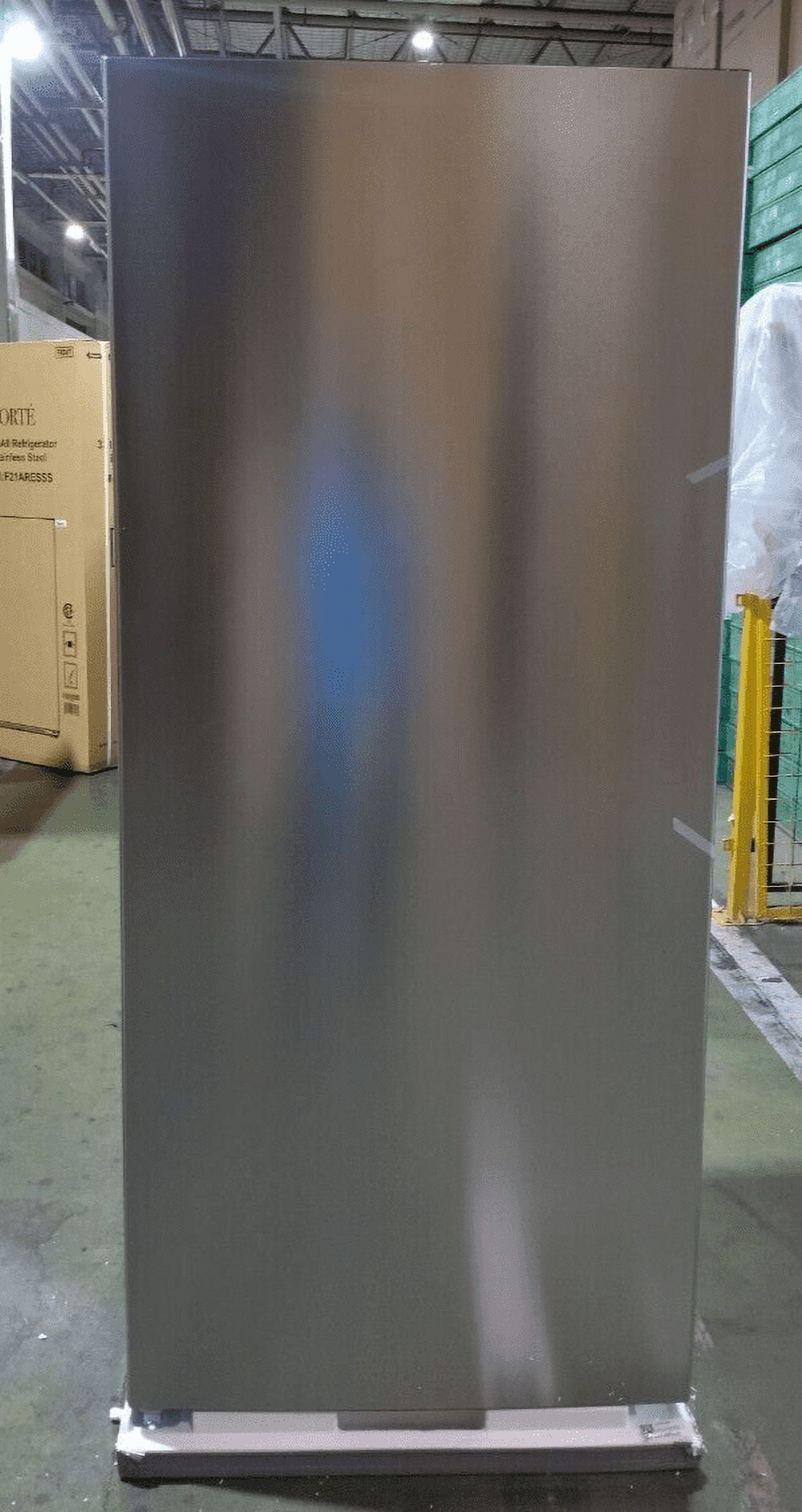 Techomey 33 lnch All Refrigerator in Stainless Steel F21ARESSS 21 CU.FT Right Door Fridge