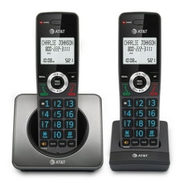 AT&T TL88102 6.0 factory 2-Line Expandable Cordless Phone Answering System Caller ID