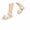 Light Green, variant on HGIEYS Toddler Girls Pearl Bear Bow Princess Sandals Open Toe Soft Flat Soled Sandals Summer Fashion Shoes 11-12 Years