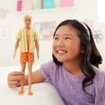 thumbnail image 2 of Barbie Poupée Ken Fashionistas Tenue de plage-cheveux blonds, 2 of 6