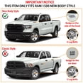 thumbnail image 5 of RVNI Running Board for 2019-2025 Dodge Ram 1500 Crew Cab New Body Style 6" Running Boards Nerf Bars Side Steps Black Textured, 5 of 8