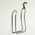 thumbnail image 1 of Soporte de papel higiénico para baño, estante de baño de cocina, modelo de gancho de bronce ligero de lujo, 1 of 3