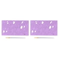 thumbnail image 2 of Cake Decorating Number Molds, Acrylic Cake Alphabet Molds Purple 2pcs Simple Use  For Home For Adult, 2 of 8