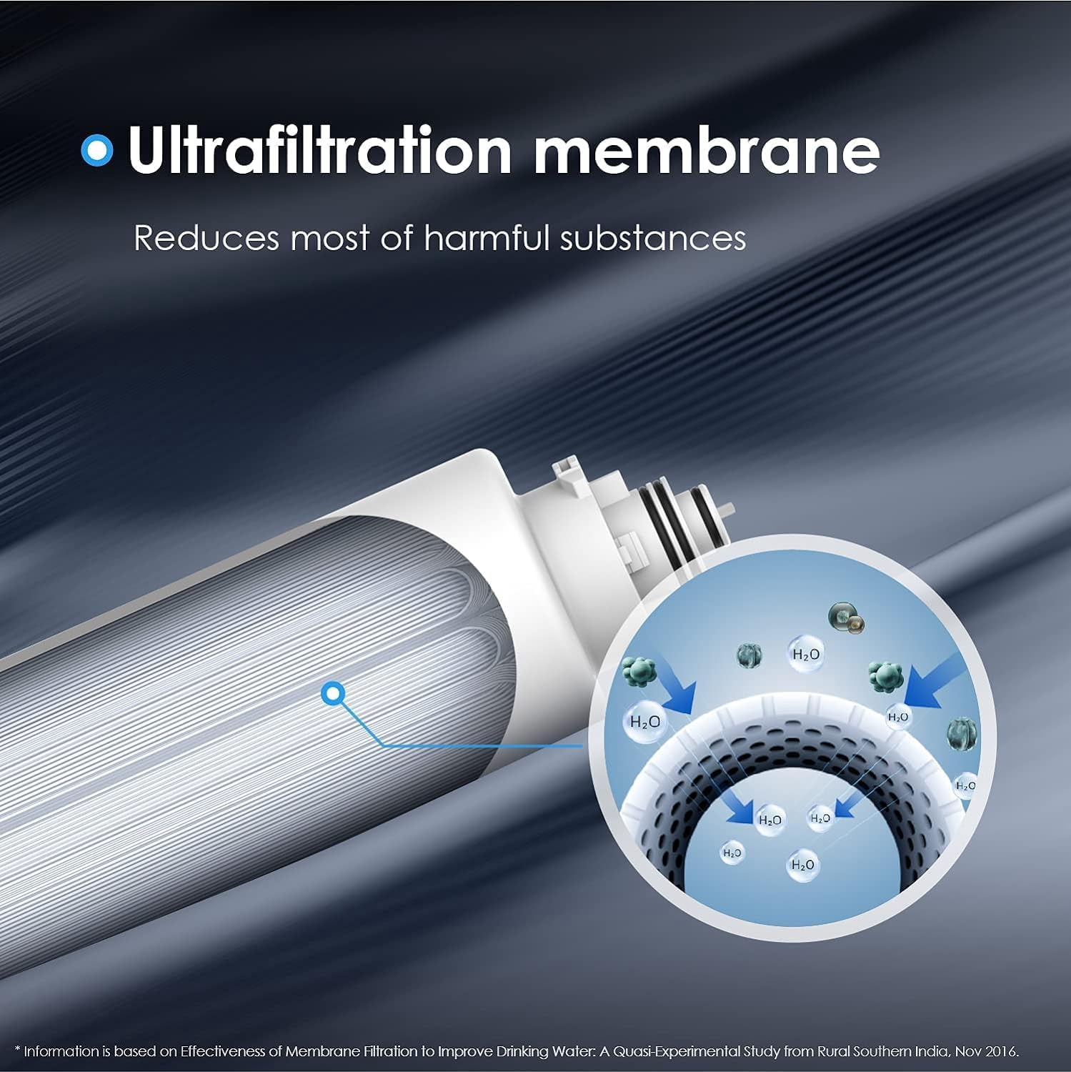Waterdrop TSUF Ultra-Filtration Under Sink Water Filter,  0.01 Micron, Replacement TSU-W 3-Stage Ultra-Filtration Under Sink Water Filter System, 4000Gallons High Capacity. 1 Pack